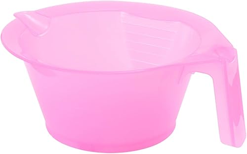 Beaupretty Cuenco de tinte de cabello de plástico para teñir el cabello, herramienta de coloración para el cabello, tinte para el cabello,