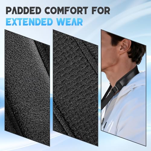 Cordón para control remoto DJI FPV 3 2 correa cuello acolchada ajustable negra 7
