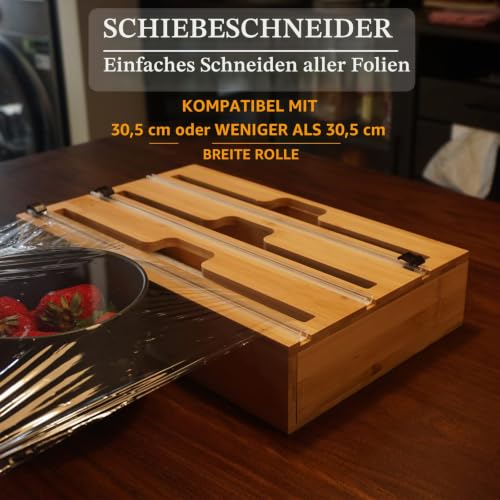 Foto von Folienschneider Küche Schublade Kompatibel mit 12