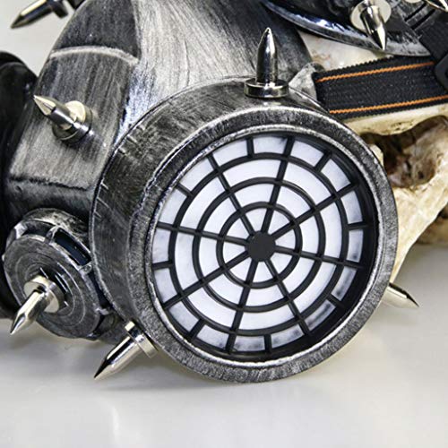 Gafas steampunk de médico de la peste para disfraces de Halloween masculinos 4