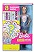 Barbie- Carriere a Sorpresa Bambola e 2 Outfit Ingegnere e Pattinatrice Giocattolo per Bambini 3+ Anni, GLH62