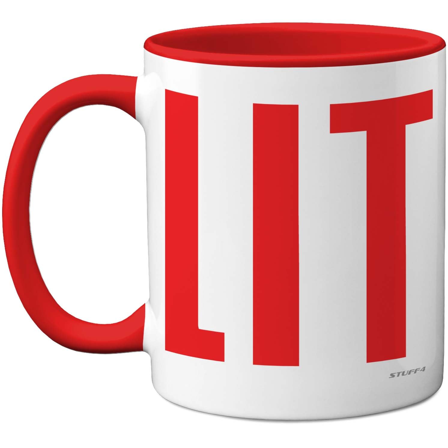 Stuff4 Rude Gifts - Red Cl*t Mug - Funny Gifts for Men Women from Friend Colleague, Swearing Birthday Presents, Fun Bday Presents, 11oz Red Handle Ceramic Dishwasher Safe Premium Mugs