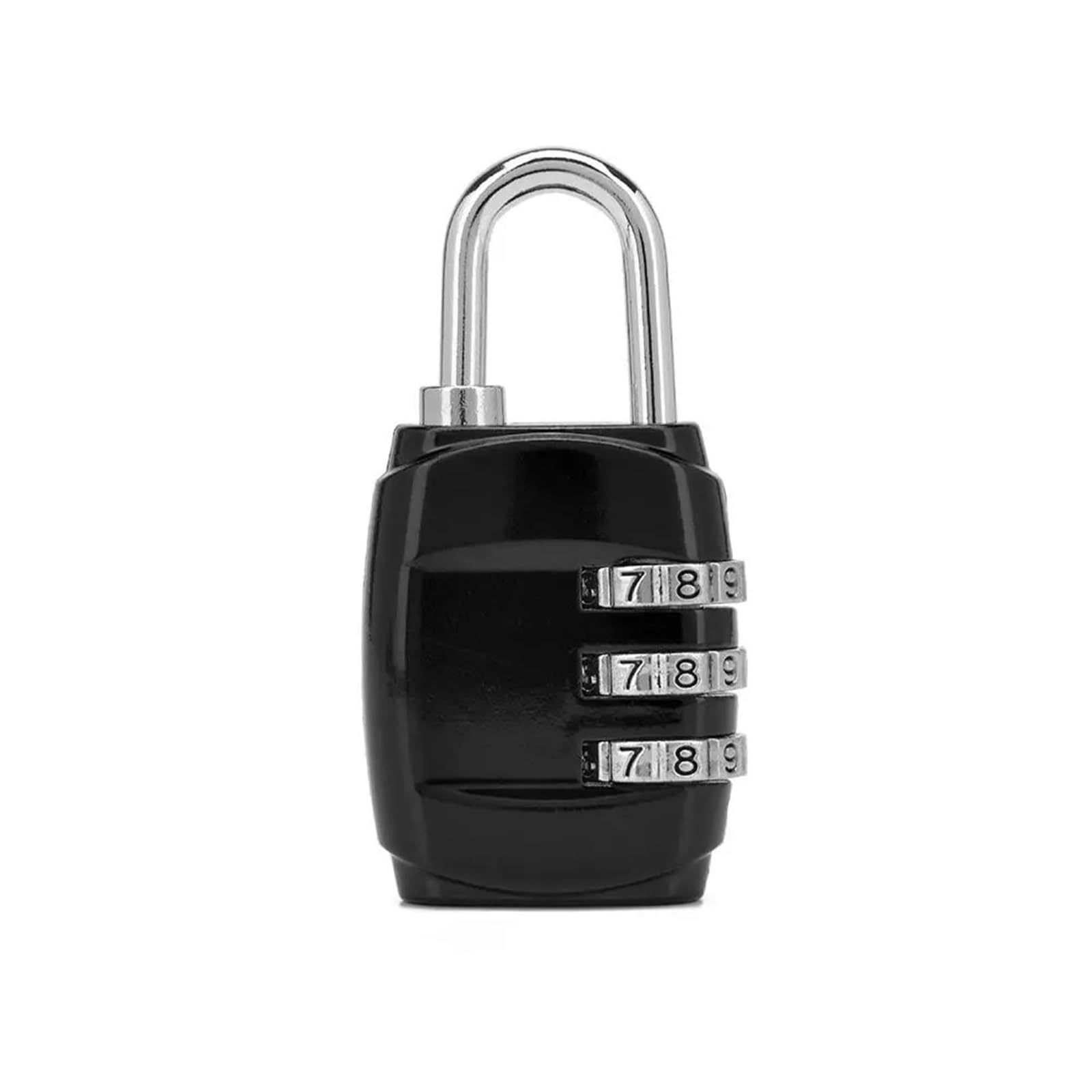 Jwvialel 2 Zinc Alloy Hardware Accessories Padlock 3-Digit Number Password Lock Combination Baggage 1Pcs(2)