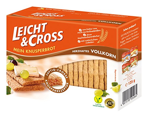 Leicht & Cross Mein Knusperbrot Vollkorn, 125 g