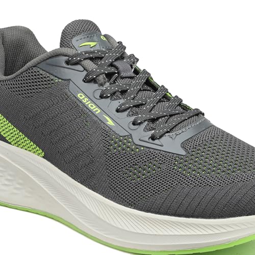 Image of ASIAN Men RAFTAAR-09 Running and Casual wear Running Shoes with Laces, Lightweight and Comfortable Shoes with Upper mesh Fabric for Men & Boys for Sports and Gym