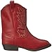 Baby Deer Kids Pointed Toe Western Boot Red 11