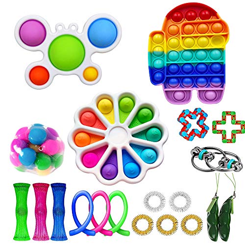 Stress Relief Fidget Easter Pop for It Kids Class, Easter Pop Fidget Toy Fidgets for Class with Infinite Cube, Fidget Toys Gifts That Easy to Carry for Kids