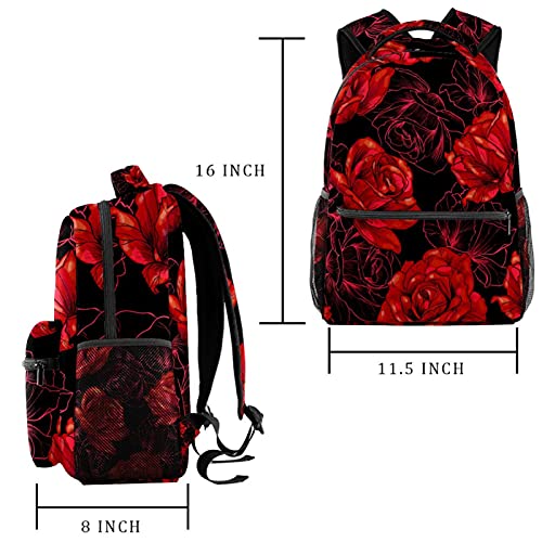Sac à dos pour ordinateur portable résistant en tissu sergé avec imprimé mandala - 2