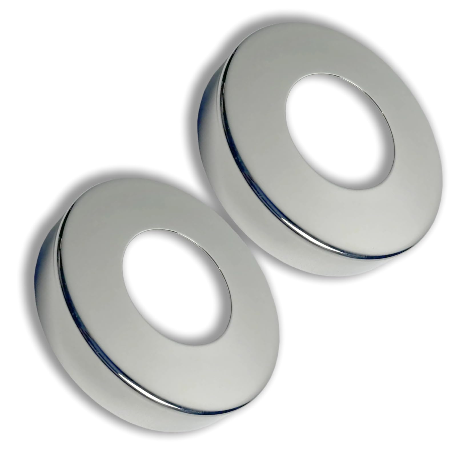Escalera de piscina de acero inoxidable 316 mejorada – Adecuado para su uso en recipientes de agua salada, placas de escudos, se adapta a cubiertas de tubo de 1.9 pulgadas de diámetro interior para