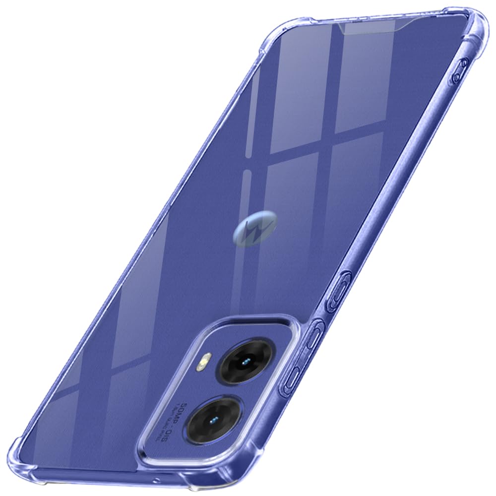 TheGiftKart Crystal Clear Back Cover Case for Motorola Moto G85 5G | 360 Degree Protection | Shock Proof Design | Transparent Back Cover Case for Motorola Moto G85 5G (PC & TPU, Transparent Bumper) (B0D92L6WTB) Amazon Price History, Amazon Price Tracker