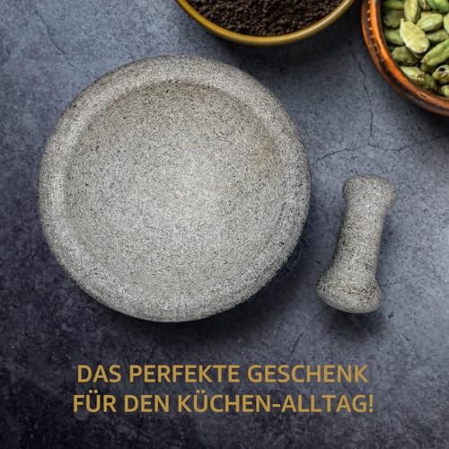 Foto von Silk Route Home Stößel und Mörser aus Granit