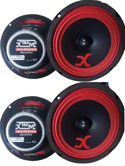 Kit 4 Alto Falante Porta Caixa Trio Som Automotivo = Zeta zetta