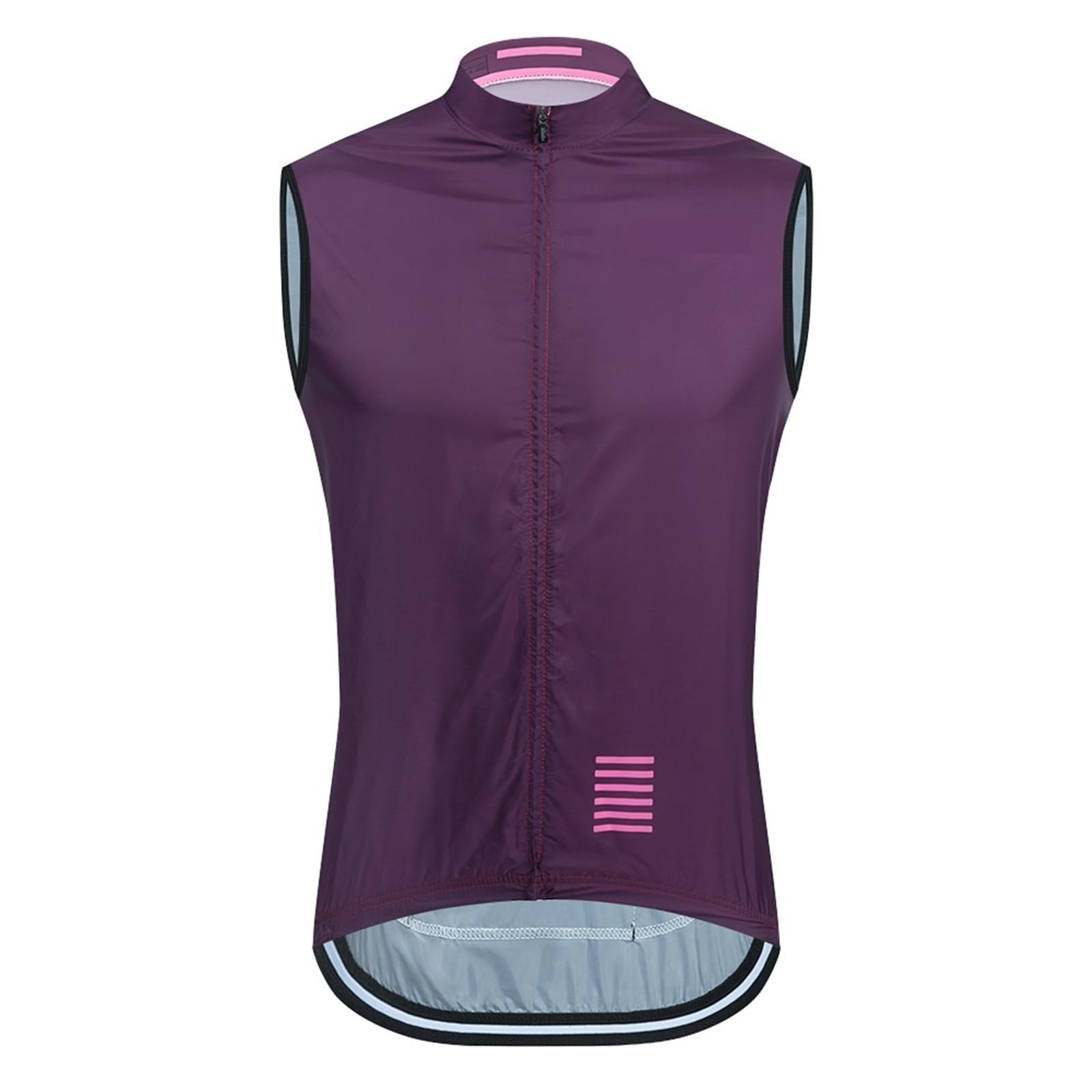 Chaleco de Ciclismo Ligero sin Mangas, Maillot de Ciclismo Reflectante, Ropa de Ciclismo a Prueba de Viento, Chaquetas de Ciclismo for Motocicleta para Ciclismo, Entrenamiento