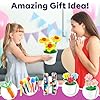 FUNZBO Arts and Crafts Supplies for Kids - Toddlers Craft Kit with Glitter Glue Stick, Pipe Cleaners, Popsicle Sticks, Pompoms & Stickers, Homeschool Supplies, Toys Crafts for Girls Boys Age 4+ #5