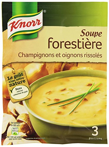  Knorr Soupe Forestière Champignons 85g Pour 3 ...
