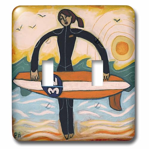Double interrupteur ocean surf avec impression haute définition pour loisirs
