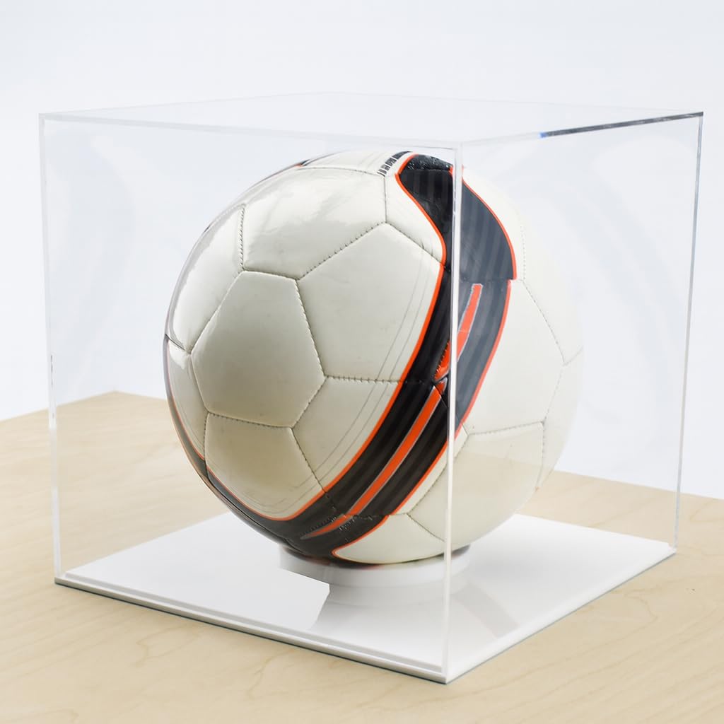 Puffin Plastics White Football Display - Base