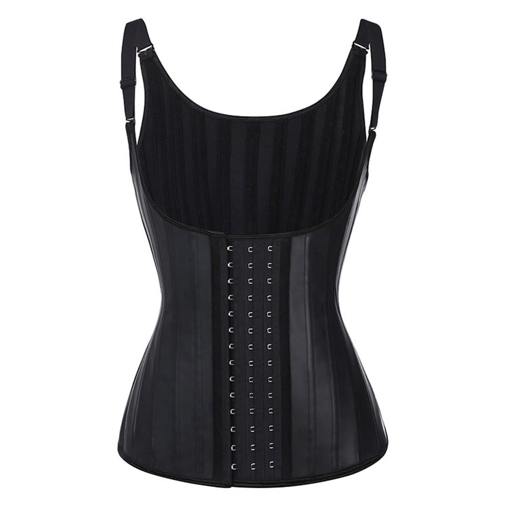 Ventre plat immédiat avec la gaine modélisation sangle corset latex 4XL