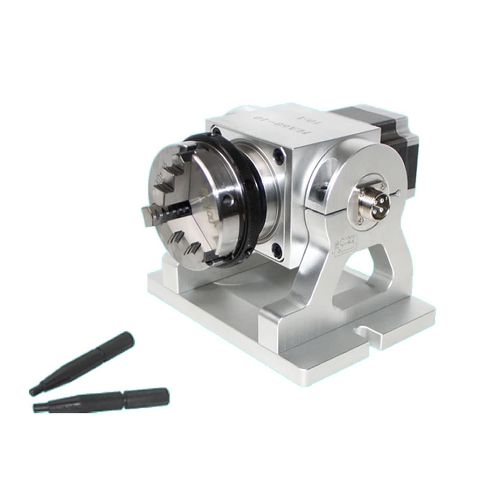 CNC Équipement planétaire NEMA 23 4ème axe rotatif 65 mm 3 mâch(Rotary Axis)