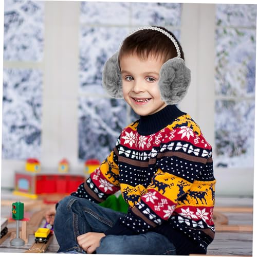 FRCOLOR Ear Muffs for Women Warmth Soft Plush Ear Covers for Cold Weather Outdoor Activities for Cycling and Skating4