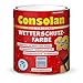 Produktbild Consolan Wetterschutzfarbe 2,5 l Horizontblau Deckend Holzschutz Außen