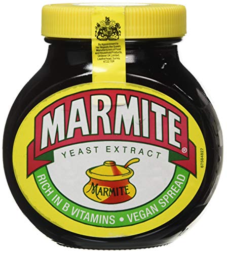 Marmite Classic Yeast Extract vegan breakfast spread rich in B vitamins with no added sugar 500 g (Packaging may vary)