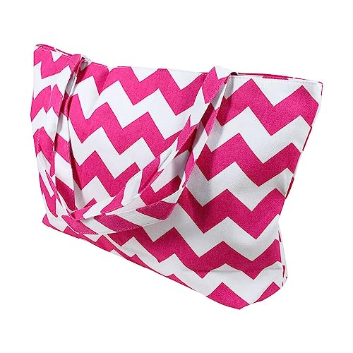 Sac de voyage zippé taille unique Fleurige bicolore blanc et rose
