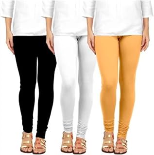 Women Leggings Multi Color Combo Pack 3 | REGULER Cotton Leggings-picture-24