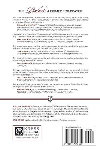 The Psalms: A Primer for Prayer