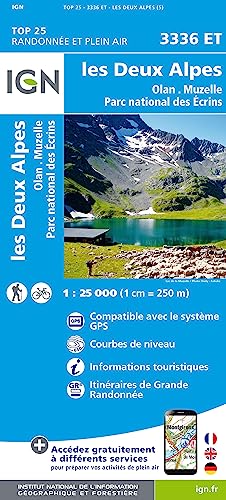3336ET Les deux alpes, olan-muzelle pn des ecrins / recto