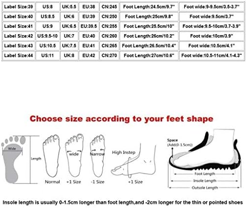 USYFAKGH High Top Sneakers for Men Sport Sandals & Slides Shoes Athletic Non Slip Breathable Sneaker Fashion Men Mesh Casual Sport Shoes Lace-Up Breathable Soft Bottom Sneakers Brown | Image 3
