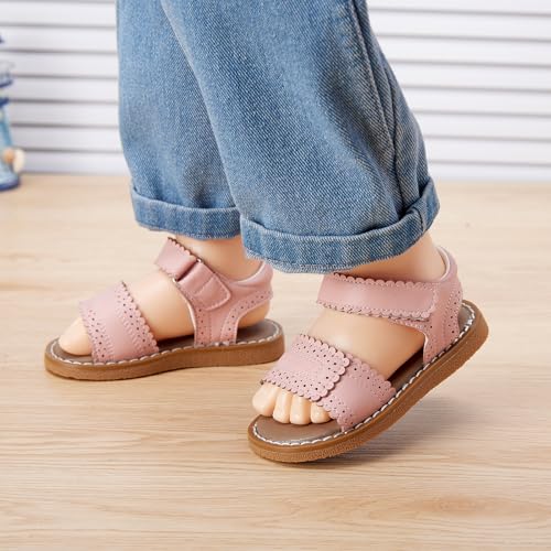 Image of BMCiTYBM Baby Boy Girl Closed Toe Sandals Infant Summer First Walking Shoes Non-Slip Fisherman Sandals 6 9 12 18 24 Months