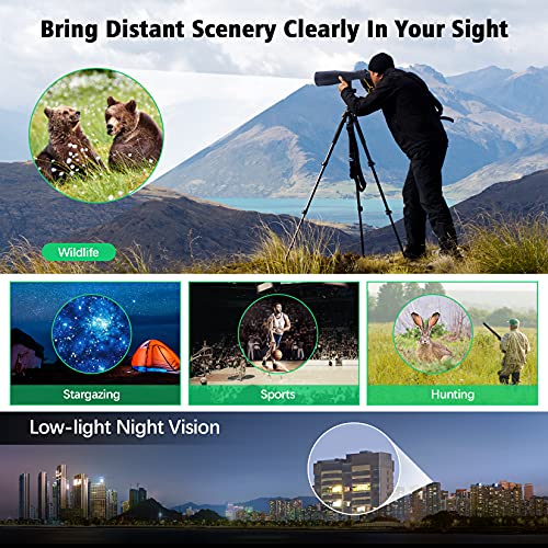 Gaslike WYJ-30260 High Power Binoculars For Adults 30-260X80 Loncrange Binoculars Stargazing Telescope thumb #4