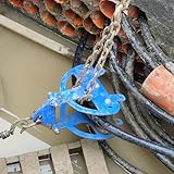 Construction en acier et 3 poulies en acier inoxydable