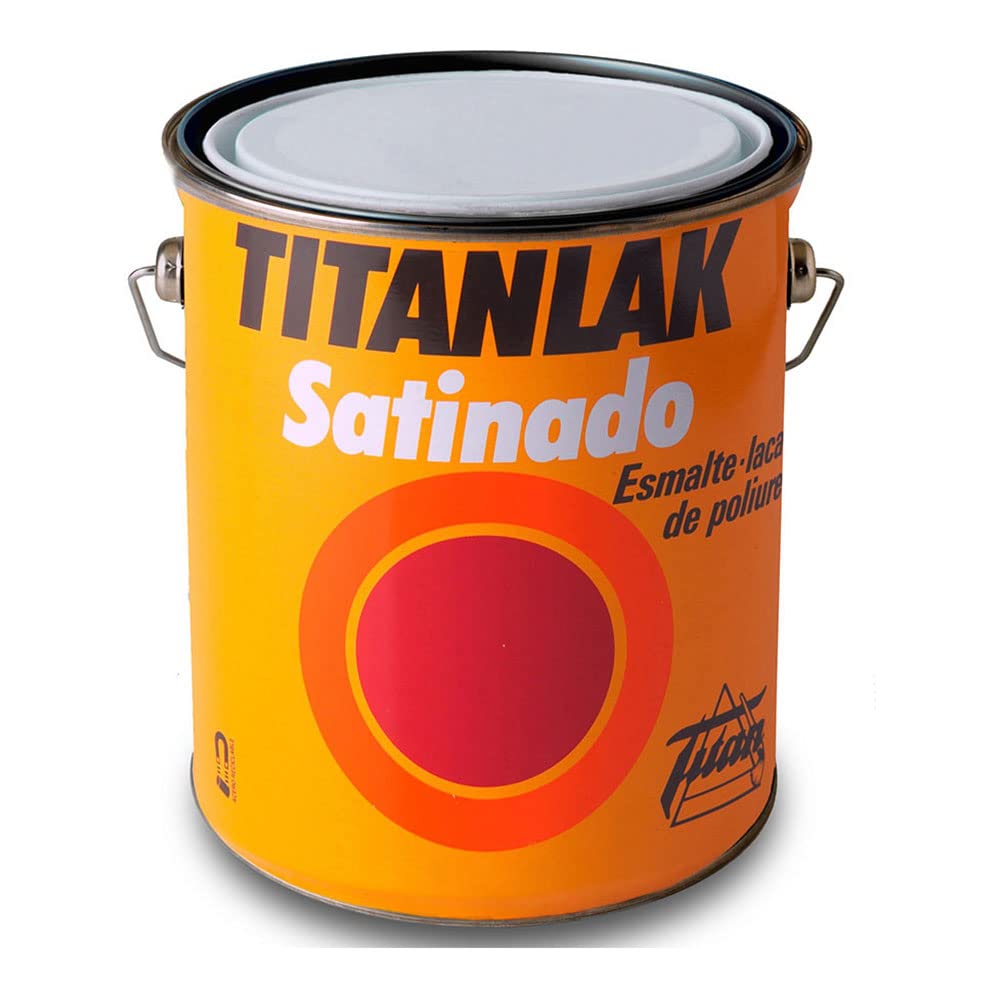 Titanlak Esmalte Laca sintética Satinado Blanco 4 L