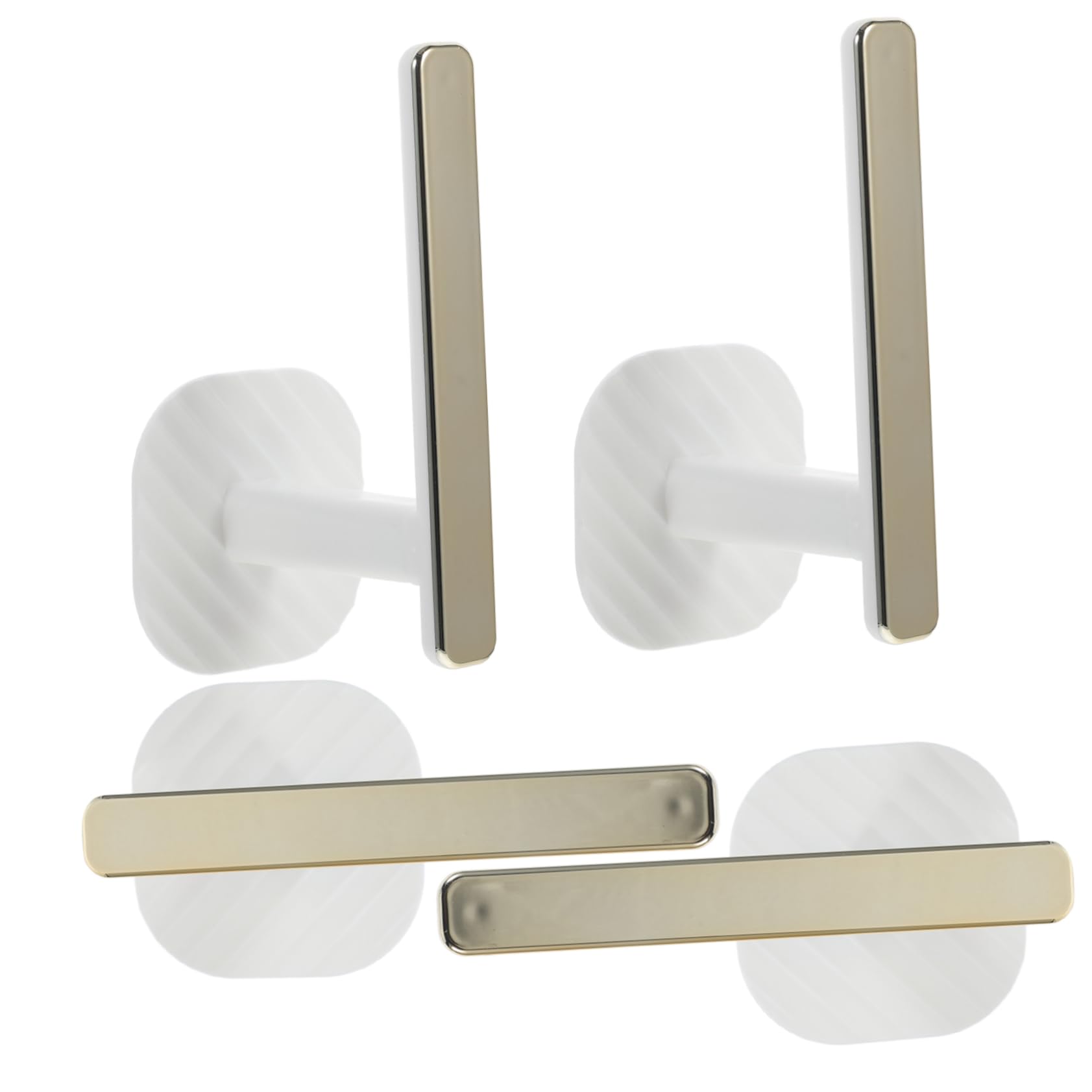 16pièces Muraux Autocollants Multi-Fonctionnels Support Rideaux Et Ustensiles De Cuisine Lot de Installation Facile Et Pratique sans Perçage Élégant