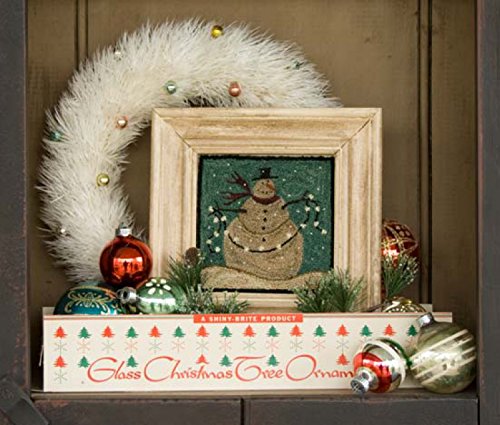 Frosty Flakes 641 Punch Needle Pattern Threads That Bind Snowman Christmas Punchneedle