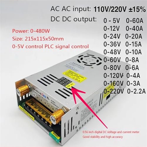 Alimentation électrique réglable pour tester vos circuits 36V - 4