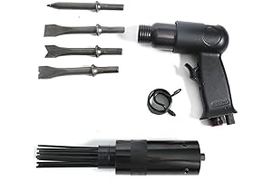 2 In 1 Pneumatic Needle Scaler Air Hammer Kit