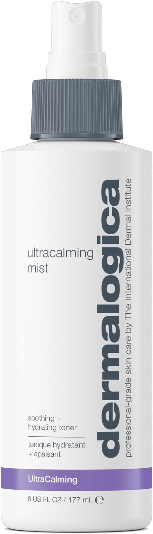 UltraCalming Mist - Soothes, Relieves Inflammation, Redness & Sensitivity, Hydrating Skin Mist, Preps for UltraCalming Treatment, Strengthens Skin Barrier, with Aloe & Oat Extracts, 177ml