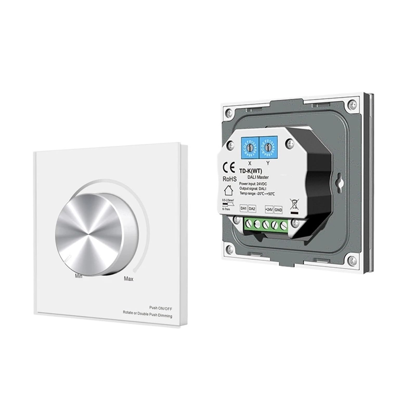 Controlador LED táctil master de 24VDC para solucionar parpadeos en regulación DT6 y DT8