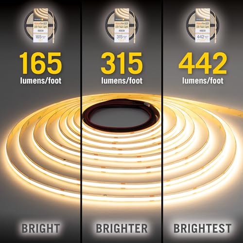 Image of Armacost Lighting RibbonFlex Pro COB, 24V, 5000K, 442 Lumens /Ft, IP20, 2.5M 173410