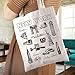 WCGXKO New York City Themed Gift Bachelorette Party Gift New York Vacation Tote Bag (New York T)