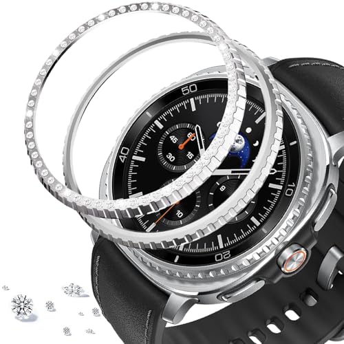 Cadre Galaxy Watch 8 Classic 46mm anti-rayures métallique