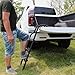 VERBANA Tailgate Ladder Fits for Chevrolet Silverado 1999-2023 Folding Tailgate Step Ladder Truck Bed Ladder for Pickup Truck Accessories, Black, HC1001