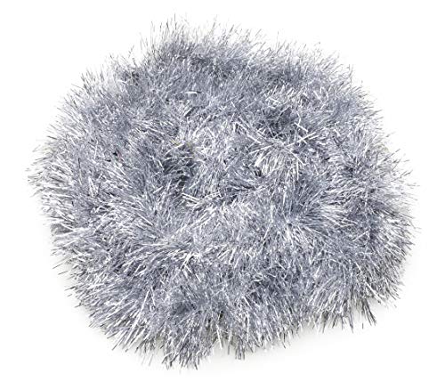 Alu Lametta 22 Toyland 2m Meter Chunky Christmas Lametta - Weihnachtsdekoration...