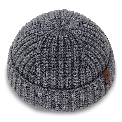 Bonnet de pêcheur en laine épaisse homme contre le vent glacial