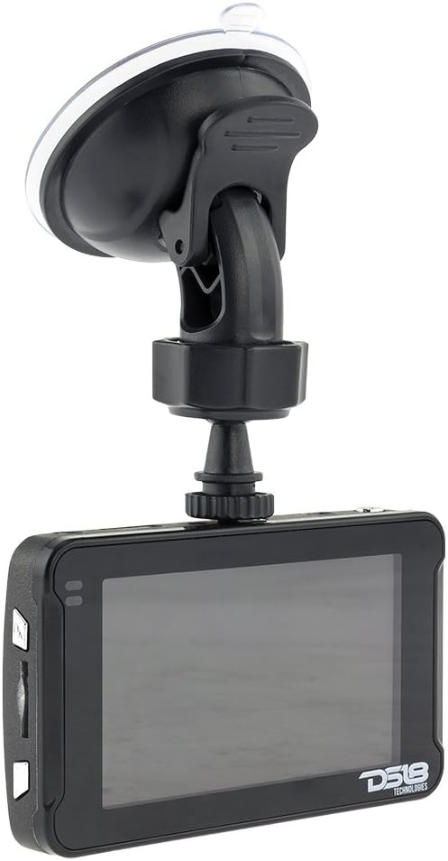 DS18 Black Box 3" LCD Full 1080P 170° Wide Angle Dash Cam Recorder with G-Sensor, WDR, Loop Recording