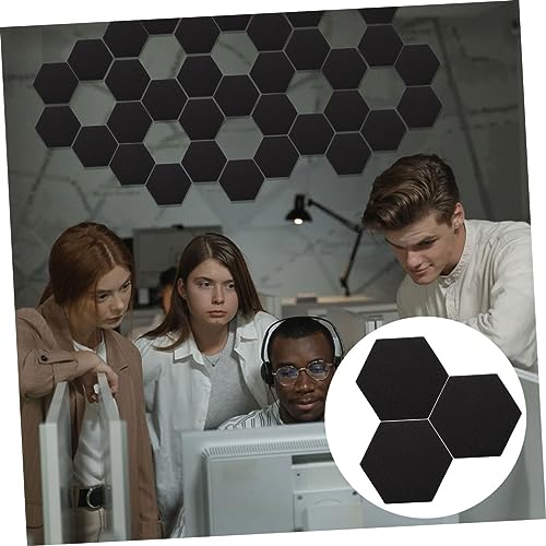 Paneles acústicos hexagonales de alta densidad ignífugos 6-Pack Toddmomy para aislamiento y reducción de ruido miniatura 2