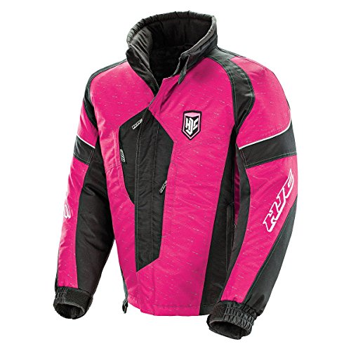 HJC Storm Women's Snow Jacket (Pink/Black, Small)
